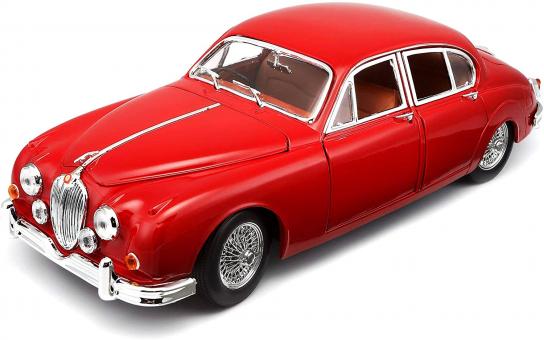 Bburago 1/18 1959 Jaguar Mark II Red image