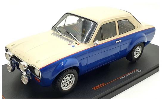 IXO Models 1/18 Ford Escort Mk.1 RS1600 1974 White/Met.Blue image