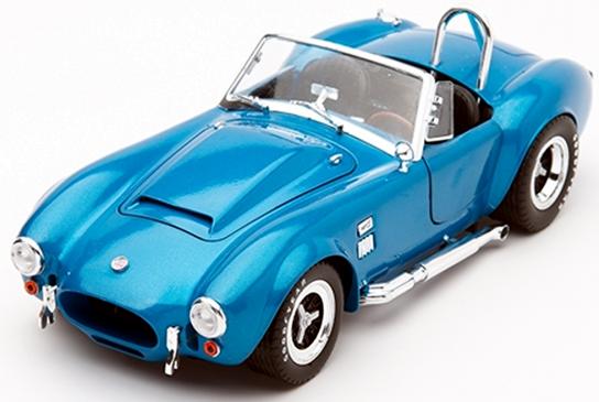 Shelby Collectables 1/18 1965 Shelby Cobra 427 S/C Super Snake Guardsman Blue image