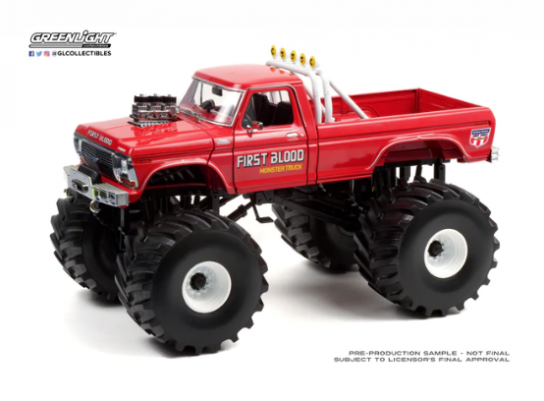 Greenlight 1/18 1978 Ford F-250 Monster Truck - First Blood image