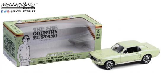Greenlight 1/18 Ford Mustang Coupe 1967 'The She Country Mustang' image