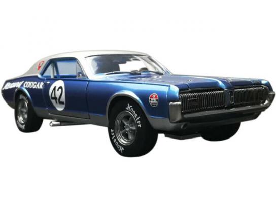 SunStar 1/18 1967 Mercury Cougar #42 2011 Northwoods Shelby Club image