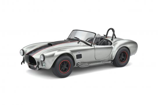 Solido 1/18 Shelby Cobra Mk.2 427 Silver Custom 1965 image