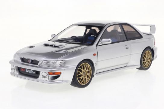 Solido 1/18 Subaru Impreza 22B 1998 Silver image