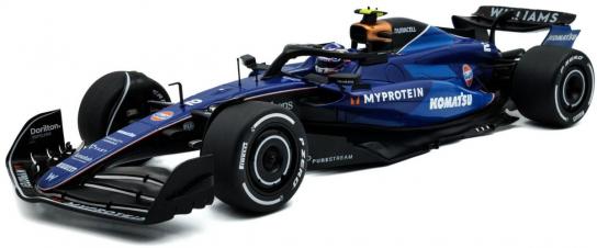 Solido 1/18 Williams FW46 F1 Saudi Arabia GP 2024 'Logan Sargeant' image