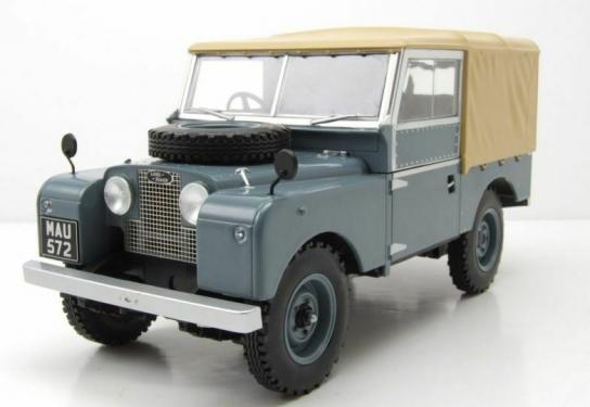 Model Car Group 1/18 Land Rover Series 1 1957 Dark Grey image