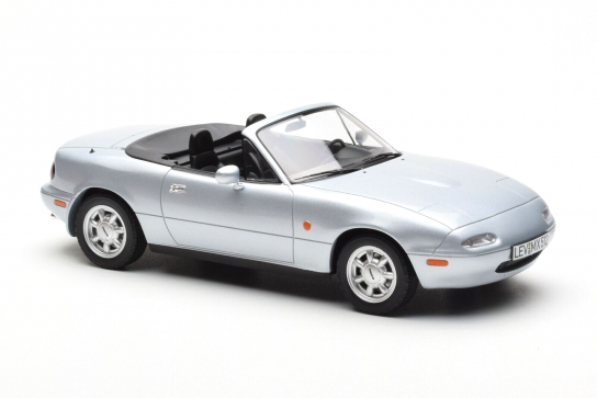 Norev 1/18 Mazda MX-5 NA 1989 Silver image