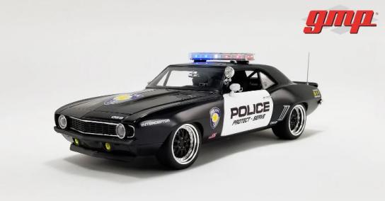 GMP 1/18 Chevrolet Camaro 1969 'Street Fighter Police Interceptor' image