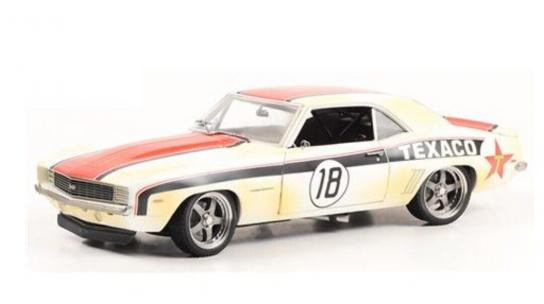 GMP 1/18 1969 Chevrolet Camaro RS Coupe 'Texaco Racing' image