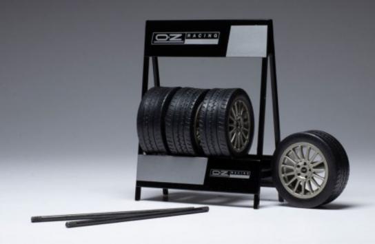 IXO Models 1/18 OZ Superturismo WRC Wheel, Tire & Stand Set image