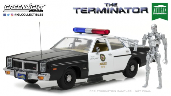 Greenlight 1/18 1977 Dodge Monaco Metropolitan Police image