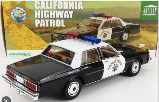 Greenlight 1/18 1989 Chevrolet Caprice Police- CHP image