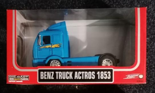 New Ray 1/32 Mercedes Benz Actros 1853 Truck - Blue image