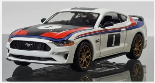 DDA 1/24 Ford Mustang 2018 Bathurst Special Retro #1 Allan Moffat image