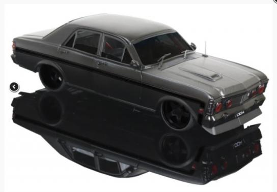 DDA 1/24 Ford XW Falcon Custom - Matt Black image