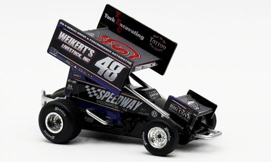 ACME 1/50 Weikert's Livestock Sprint Car #48 Danny Dietrich image
