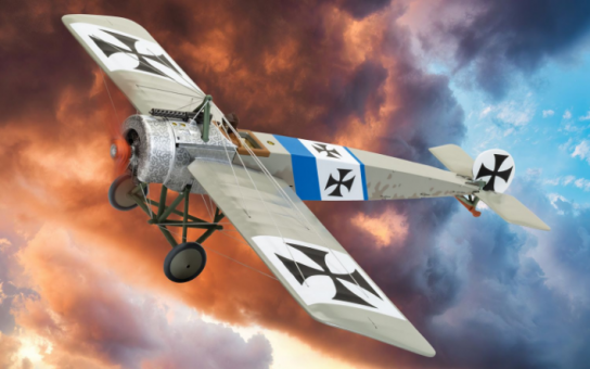 Corgi 1/48 Fokker E.III Eindecker, Vfw. Ernst Udet, Germany 1916 image