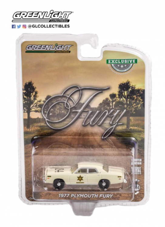 Greenlight 1/64 1977 Plymouth Fury - Riverton image