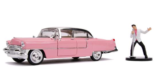 Jada 1/24 1955 Cadillac Fleetwood 'Elvis Presley' Hollywood Rides image