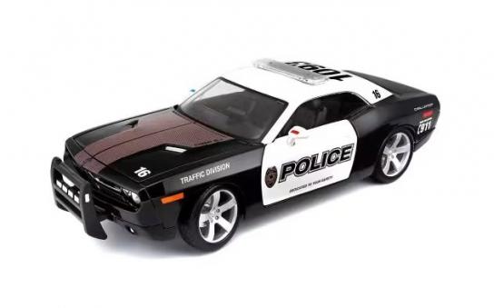 Maisto 1/18 Dodge Challenger Concept 2006 Police Car image