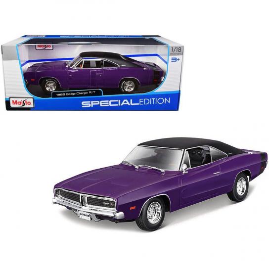 Maisto 1 18 1969 Dodge Charger R T DiecastModels