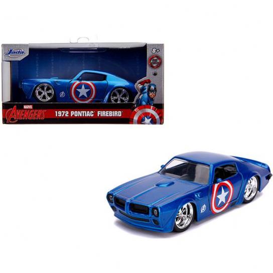 Jada 1/32 1972 Pontiac Firebird Captain America image