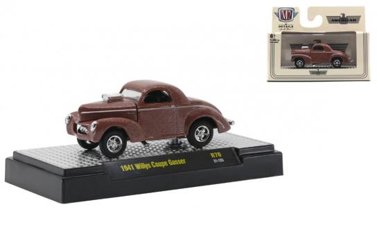 M2 Machines 1/64 1941 WIllys Coupe Gasser image