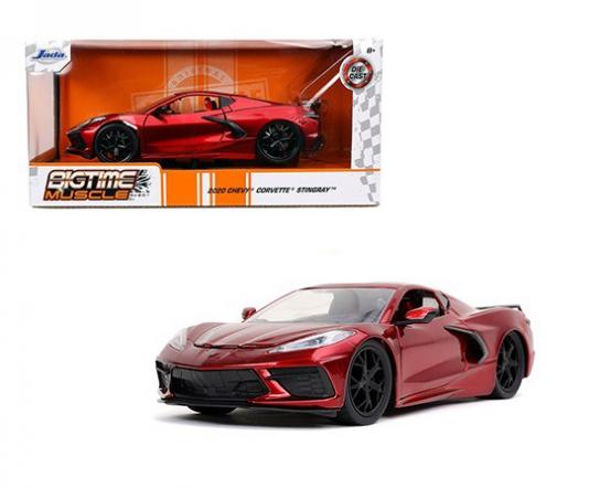 Jada 1/24 2020 Corvette Stingray - Candy Red image
