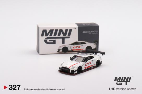 Mini GT 1/64 Nissan GT-R NISMO GT3 2018 Presentation image
