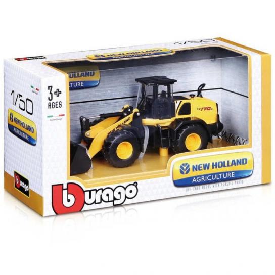 Bburago 1/50 New Holland W170D Wheel Loader image