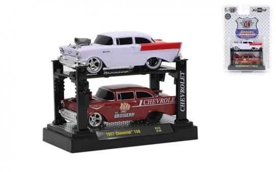 M2 Machines 1/64 Chevrolet 150 1957 Twin Pack image