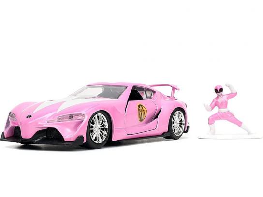 Jada 1/32 Toyota FT-1 Concept w/ Pink Power Ranger image