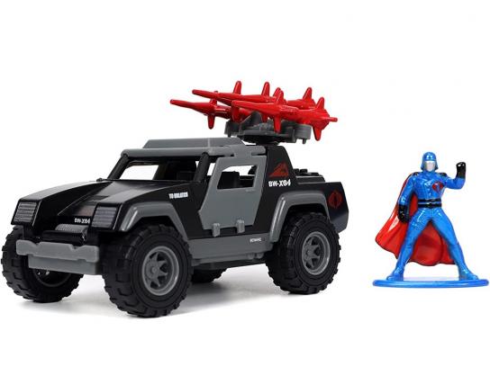 Jada 1/32 Stinger w/ G.I. Joe Cobra Commander image
