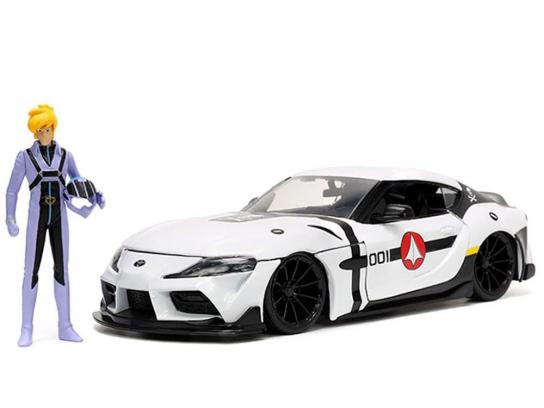 Jada 1/24 Robotech 2020 Toyota Supra w/ Roy Focker image