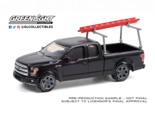 Greenlight 1/64 2017 Ford F-150 with Ladder image