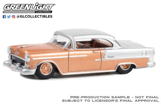 Greenlgiht 1/64 1955 Chevrolet Bel Air Custom Coupe image