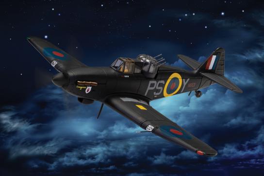 Corgi 1/72 B.P. Defiant Mk.1 N1801 / PS-Y Nightfighter 'Coimbatore II' image