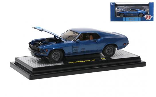 M2 Machines 1/24 Ford Mustang Mach 1 428 1970 image