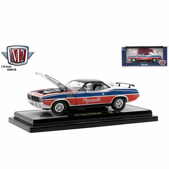 M2 Machines 1/24 1971 Plymouth Cuda 441 image