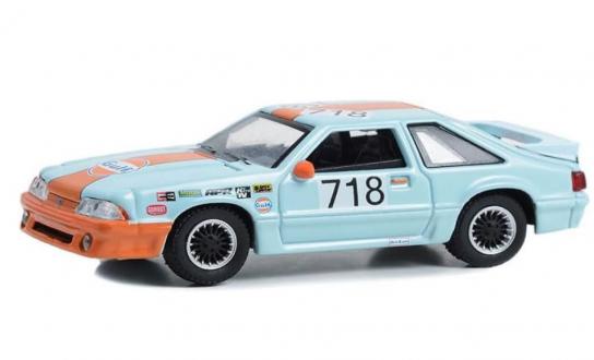 Greenlight 1/64 1989 Ford Mustang GT - Gulf Oil image