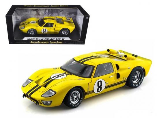 Shelby Collectables 1/18 1966 Ford GT 40 Mk II #8 image