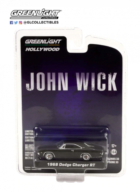 Greenlight 1/64 1968 Dodge Charger R/T image