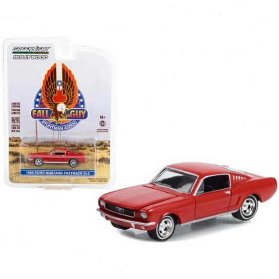 Greenlight 1/64 1966 Ford Mustang Fastback 2+2 - Fall Guy image