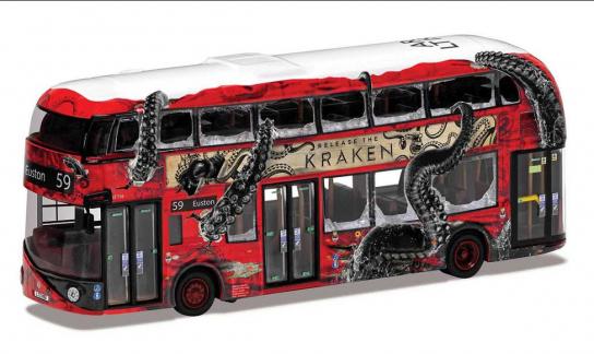 Corgi 1/76 Wrightbus New Routemaster "Release the Kraken" Route B image