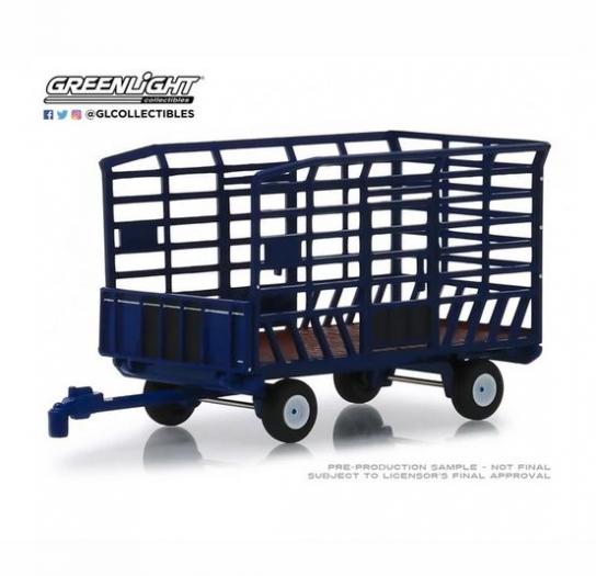 Greenlight 1/64 Bale Throw Wagon image