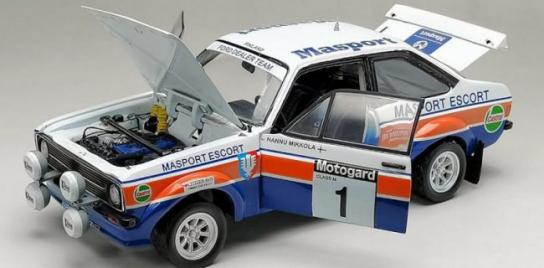 SunStar 1/18 Ford Escort RS1800 #1 Rally of NZ image