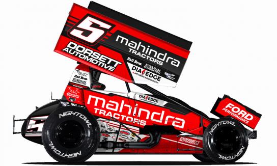 ACME 1/50 Mahindra Tractors Sprint Car #5 Chase Briscoe image