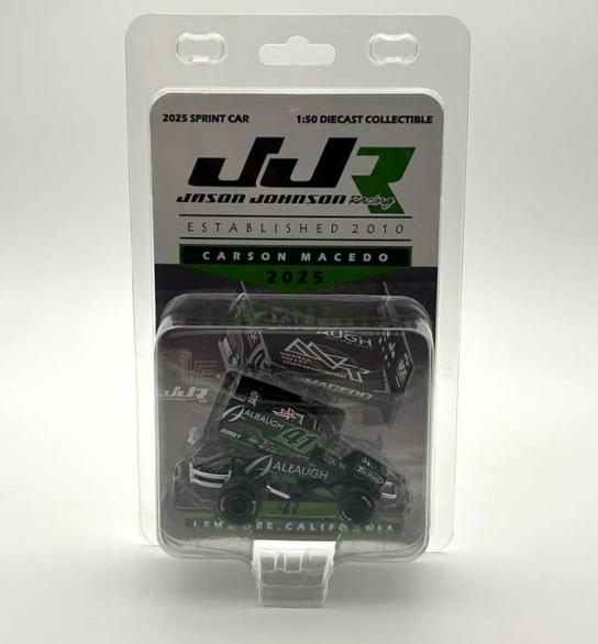 ACME 1/50 JJR Jason Johnson Racing Sprint Car #41 Carson Macedo 2025 image