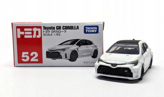 Tomica 1/63 Toyota GR Corolla #52 image