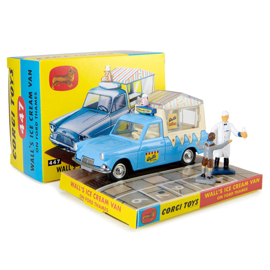 Corgi 1/46 Walls Ice Cream Van on Ford Thames #447 image